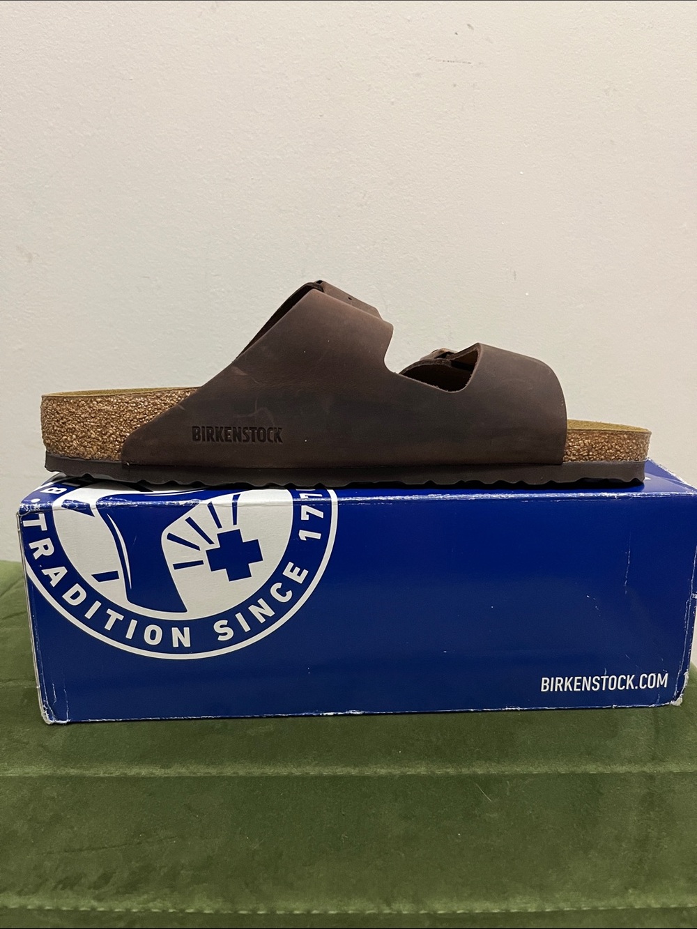 Birkenstock Arizona Two-Strap Sandals in Dark Brown - Picture 7 of 7